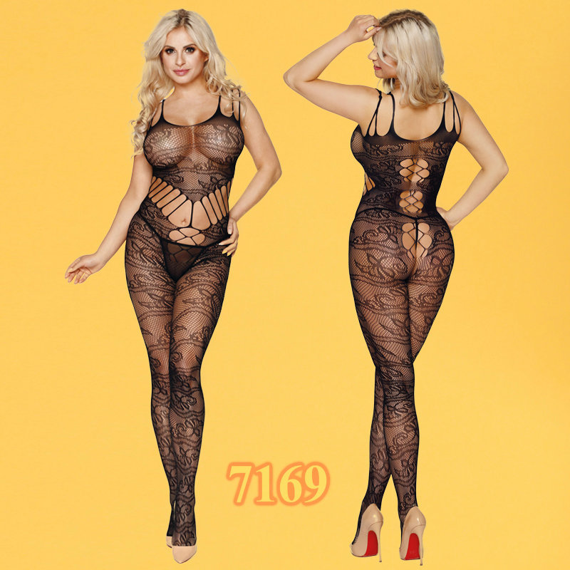 Pattern Hallow Bodystocking