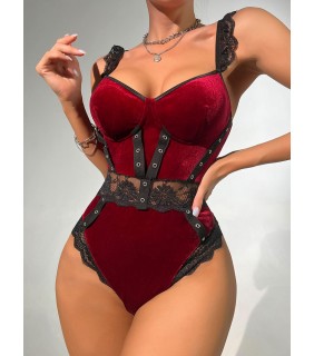 Velvet Lace Teddy