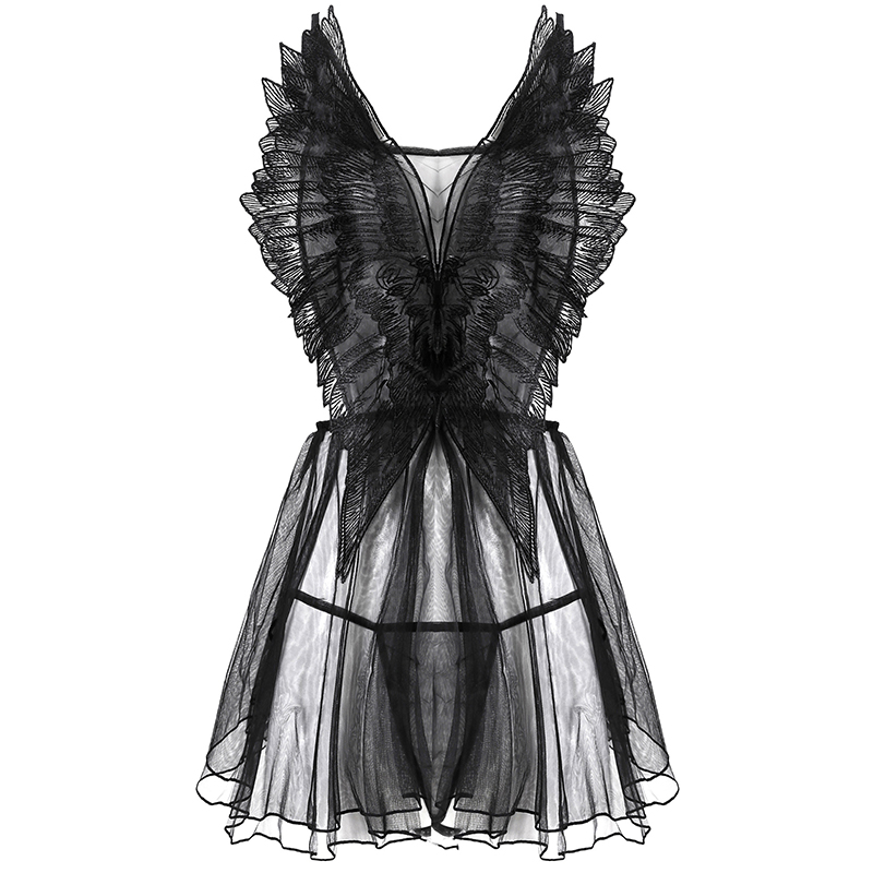 Butterfly Mesh Skirt