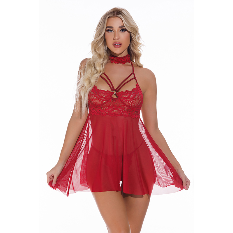 Amazon Best Selling Sexy Lace Skirt Set