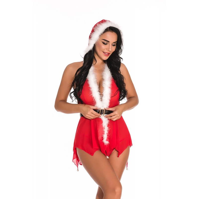 Xmas Hoody Nightdress 6113