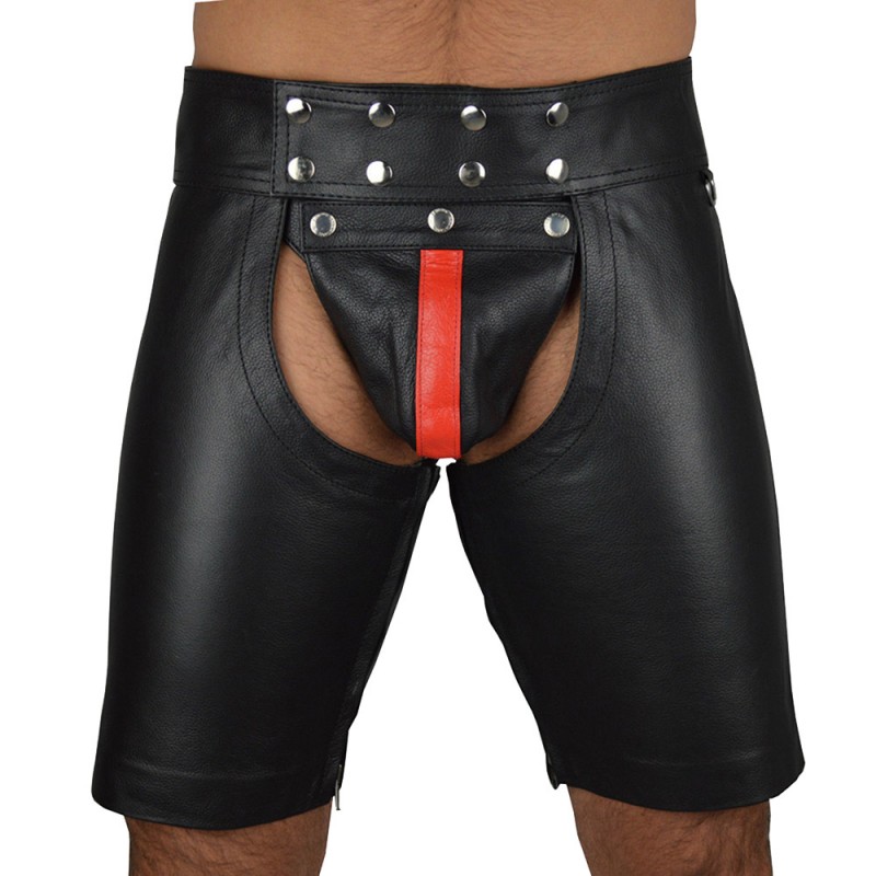 Men's PU Assless Tight Shorts