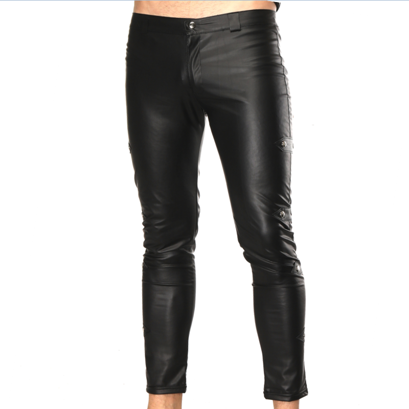 Sexy PU Tight Pants