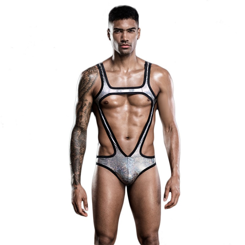 Male Diamond Hallow Bodysuit