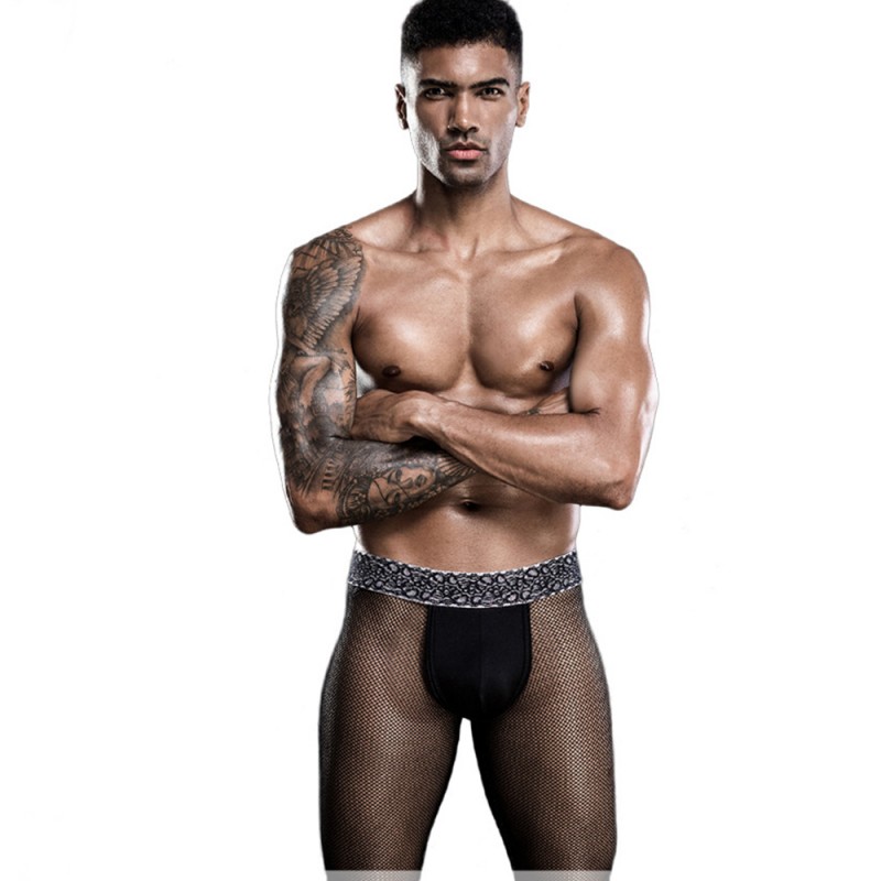 Male Sexy Mesh Short