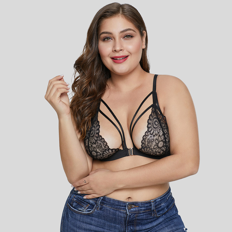 Plus Size Lace Bra