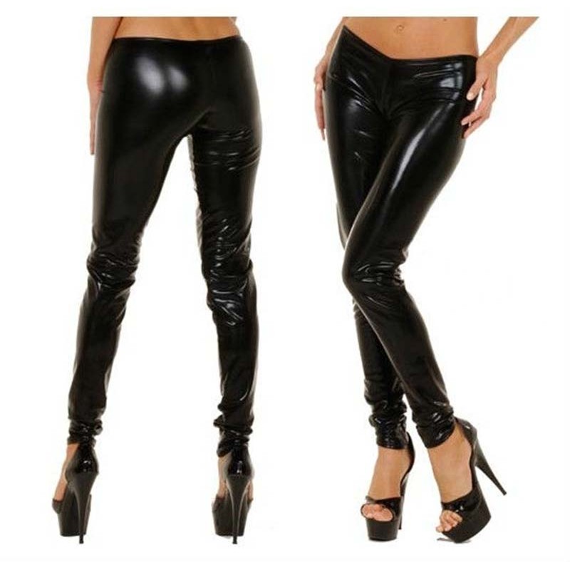 Matt PU Leather Hot Mini Pant