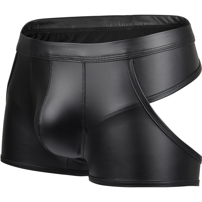 Wetlook Hallow Butt Briefs