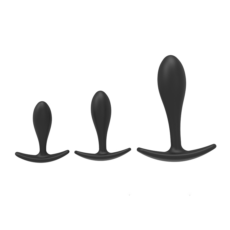 Anchor Silicone Beginner Butt Plug Set