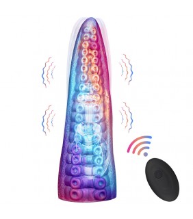 Vibrating Alien Dildo - Octopus