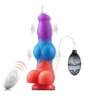 Vibrating Squirt Dildo - Siwen