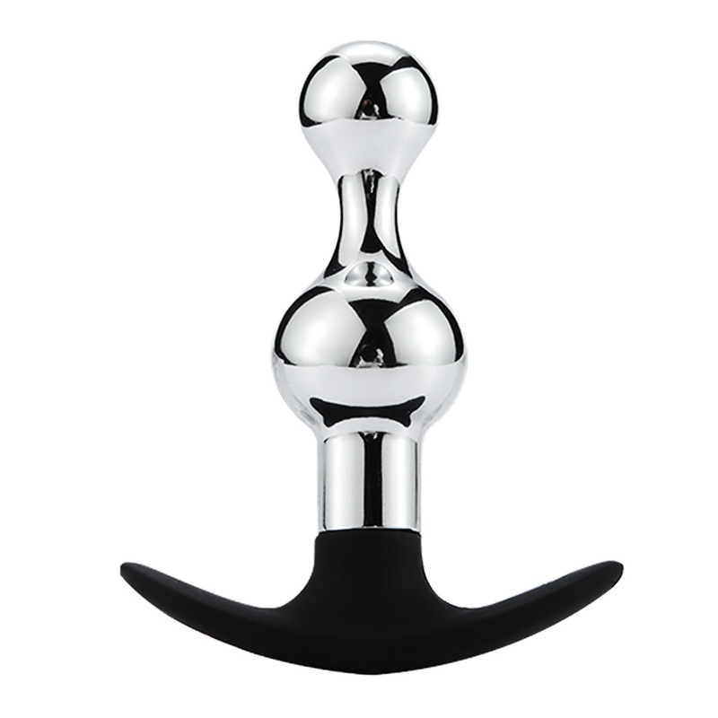 Silicone Base Metal Anal Plug I