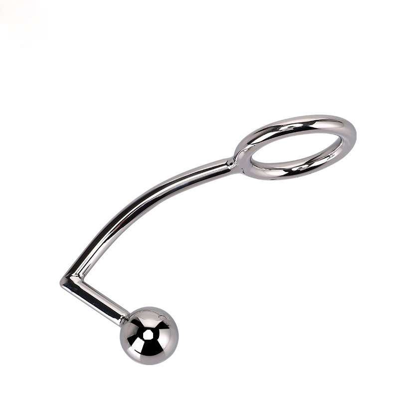 1 Bead Anal Hook with Cock Ring