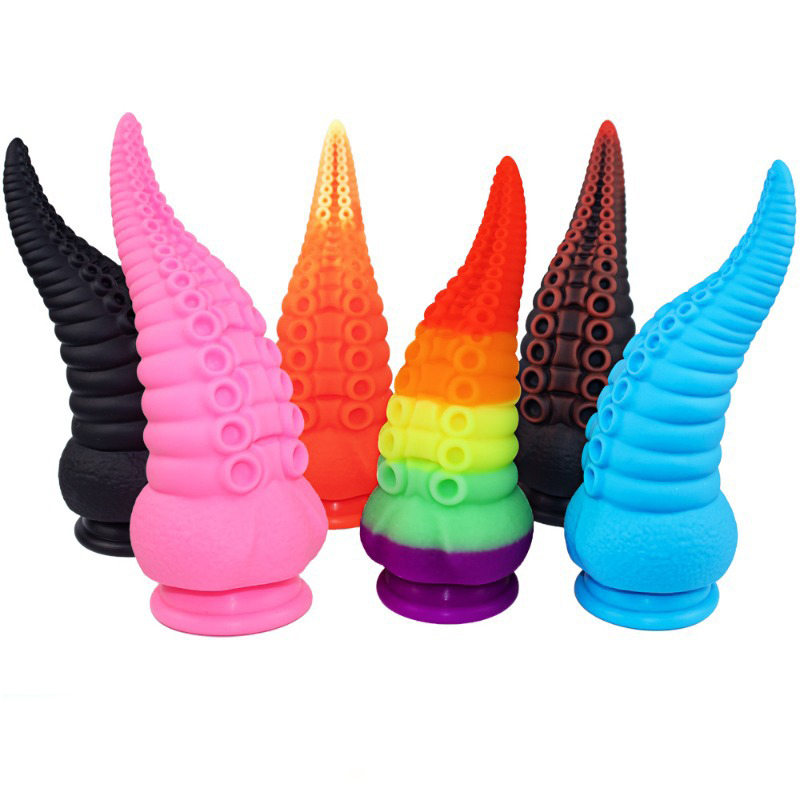 Silicone Octopus Anal Plug