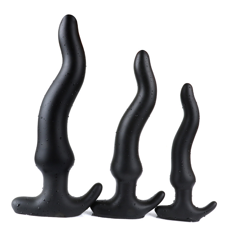 Snake Liquid Silicone Anal Plug - S