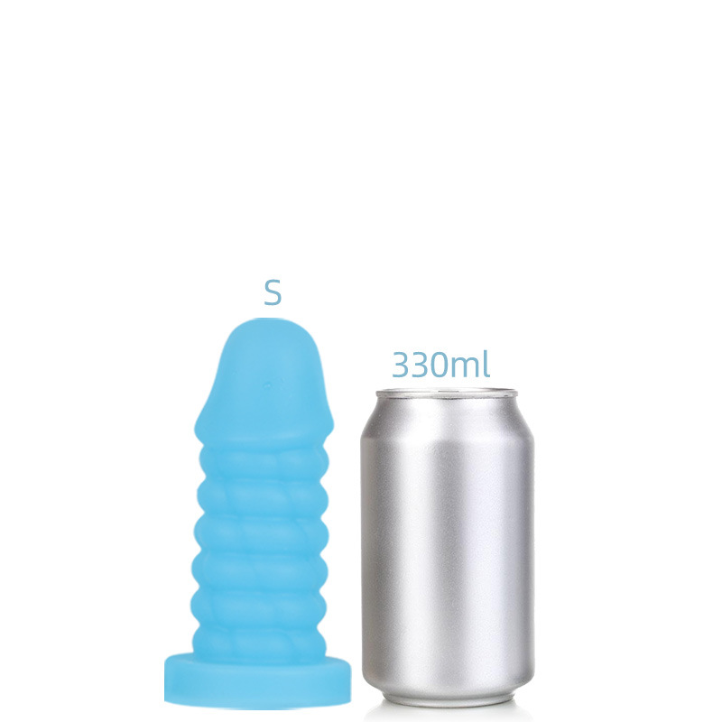 Tank Liquid Silicone Anal Plug - S