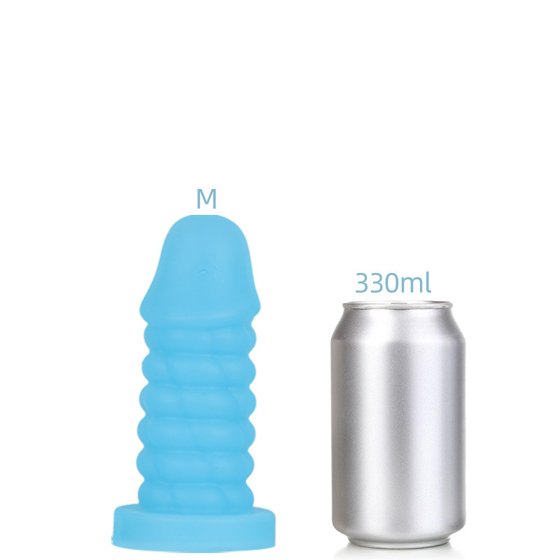 Tank Liquid Silicone Anal Plug - M