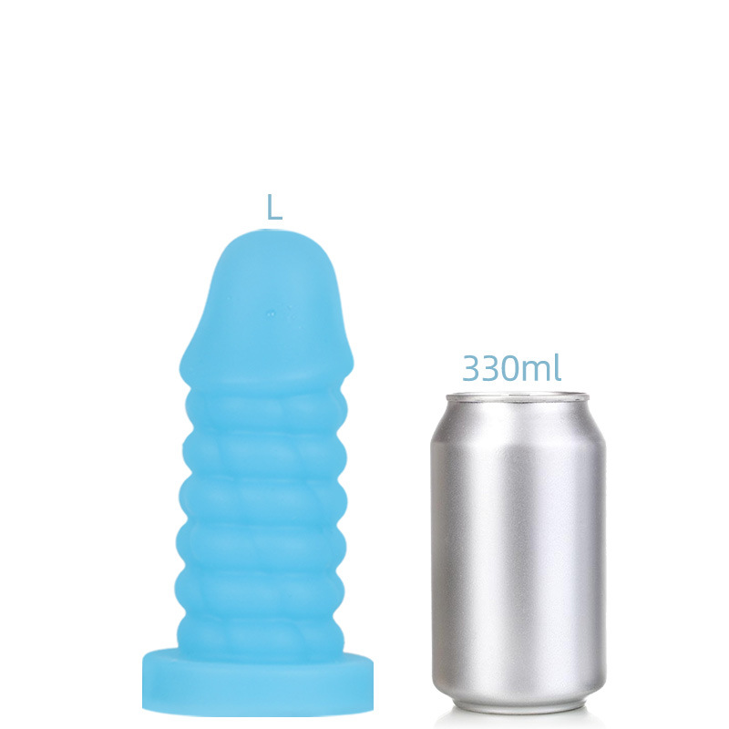 Tank Liquid Silicone Anal Plug - L