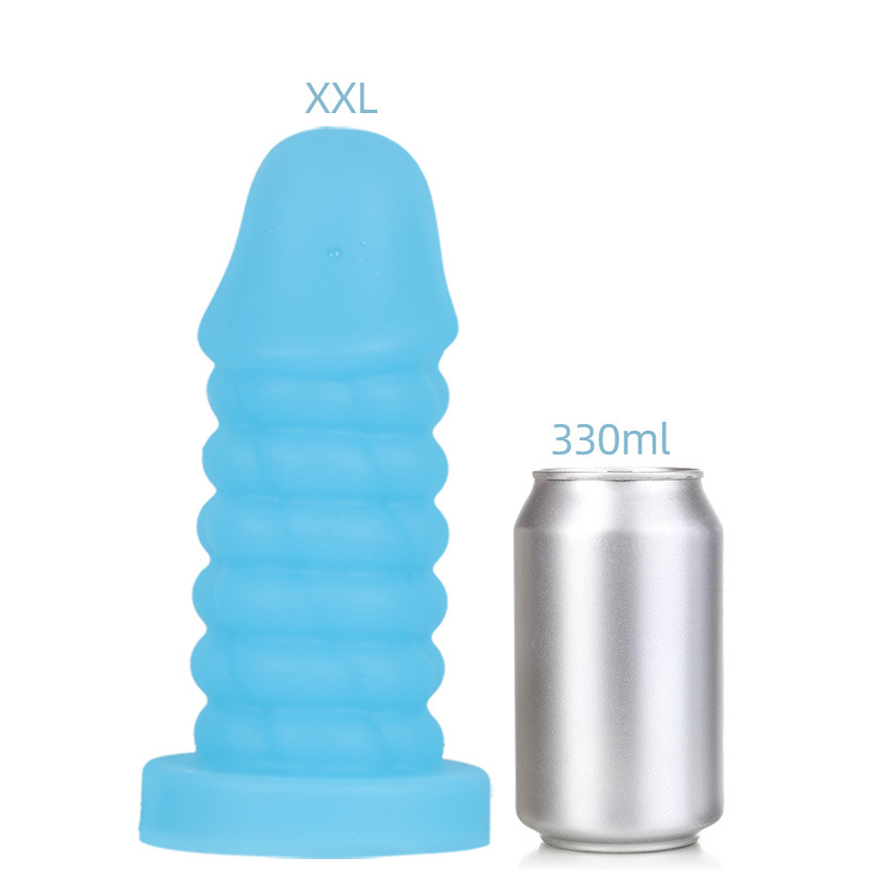 Tank Liquid Silicone Anal Plug - 2XL