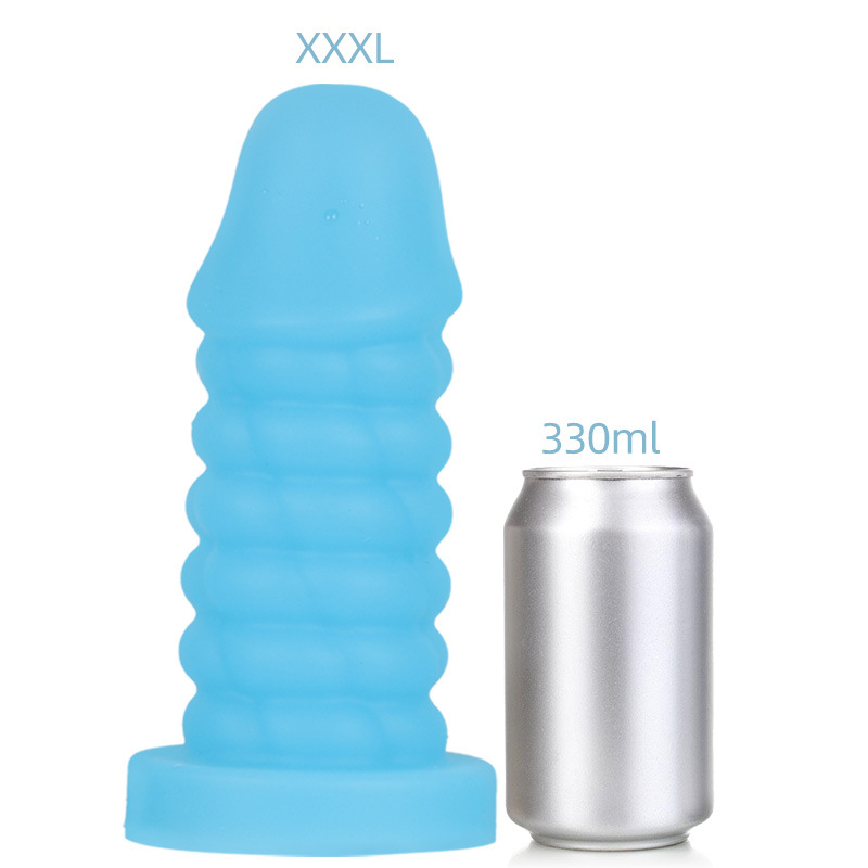 Tank Liquid Silicone Anal Plug - 3XL