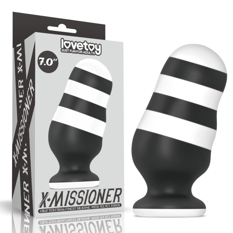 Silicone Butt Plug X-Missioner III