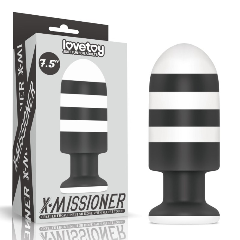 Silicone Butt Plug X-Missioner IV