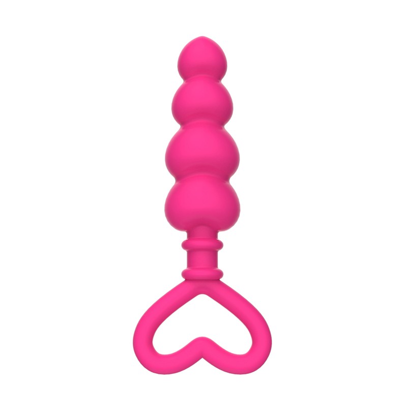 Love Silicone Anal Plug in Pink