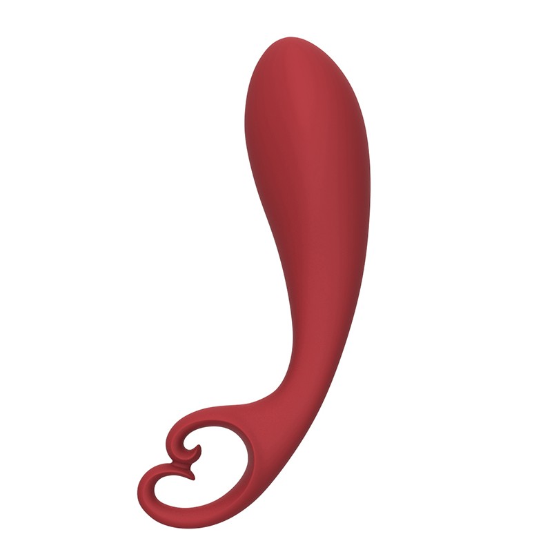 Wine Red Silicone Anal Plug