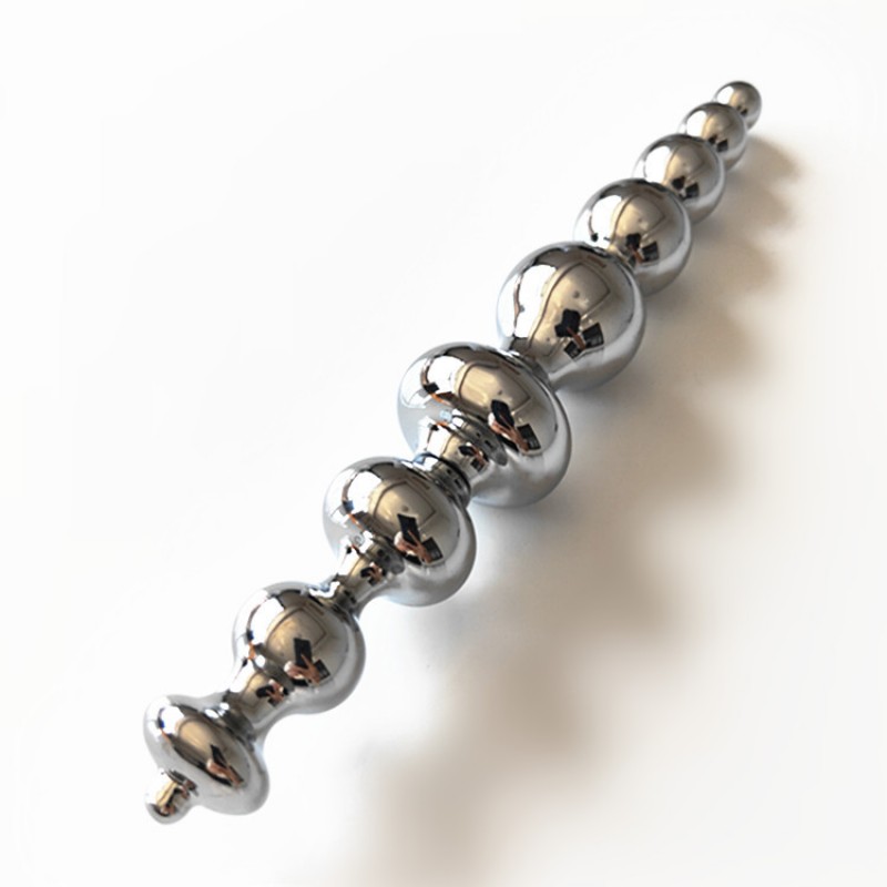 Long Metal Anal Bead
