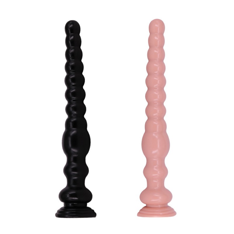 Suction Base Long Anal Beads