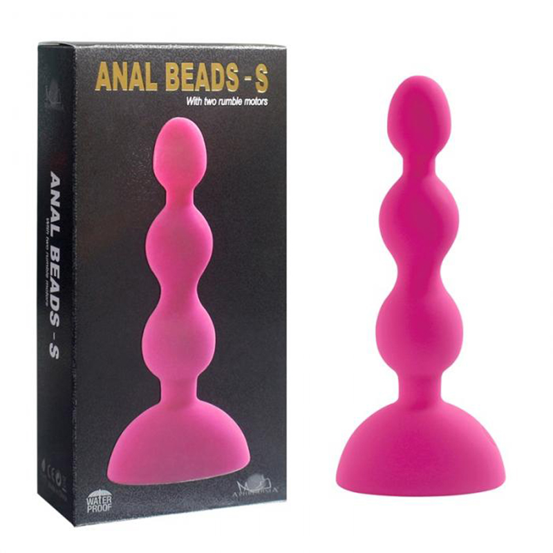 Dual Motors Vibrating Anal Beads