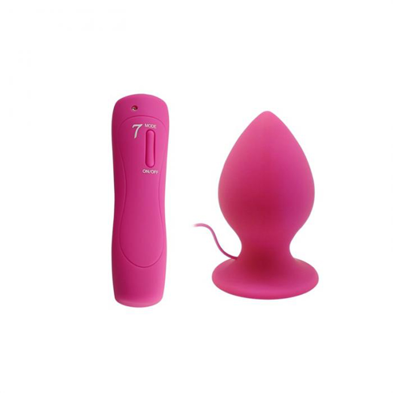 2.5" Diameter 7 Mode Vibrating Anal Plug