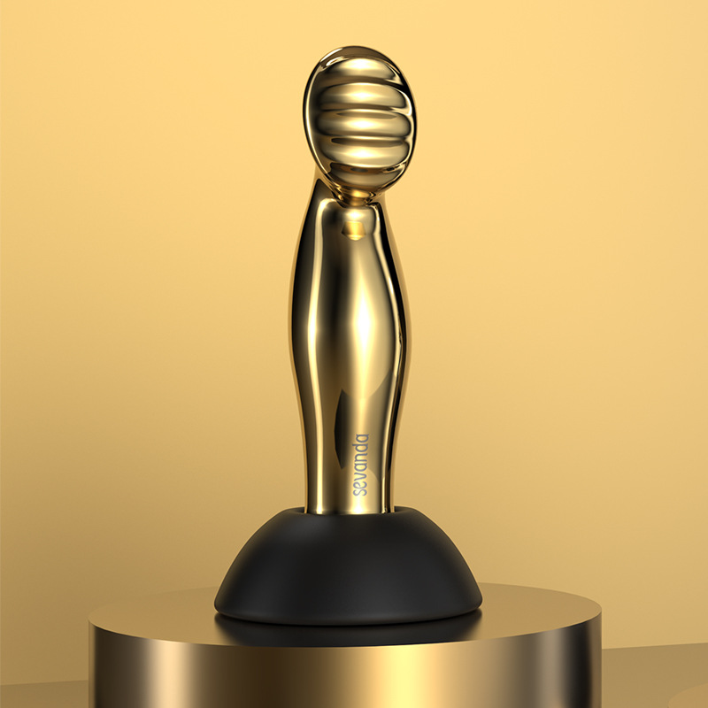 Luxury Gilded Prostate Massager - Satisfier