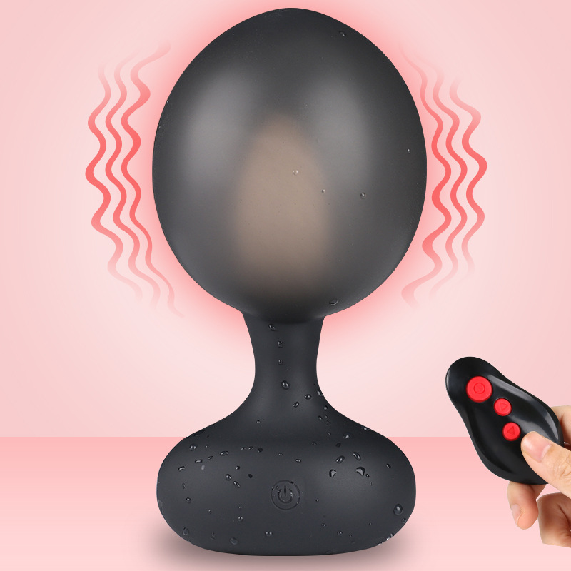 Inflatable Anal Vibrator - Magic Pill
