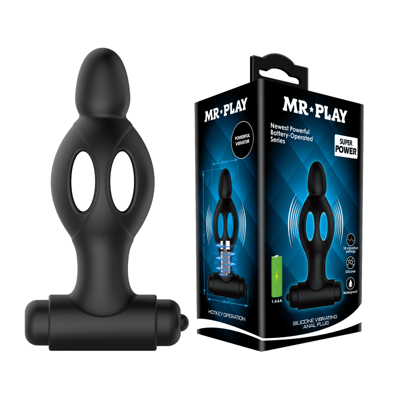 Hallow Vibrating Anal Plug