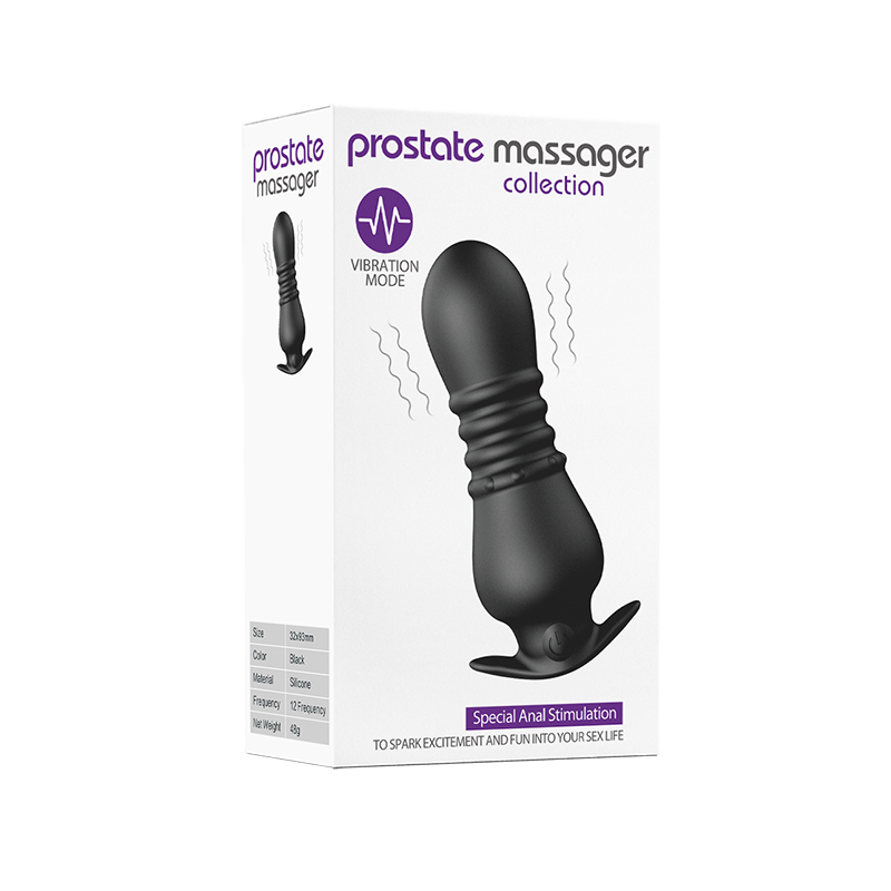 Black Warrior Anal Vibrator - M