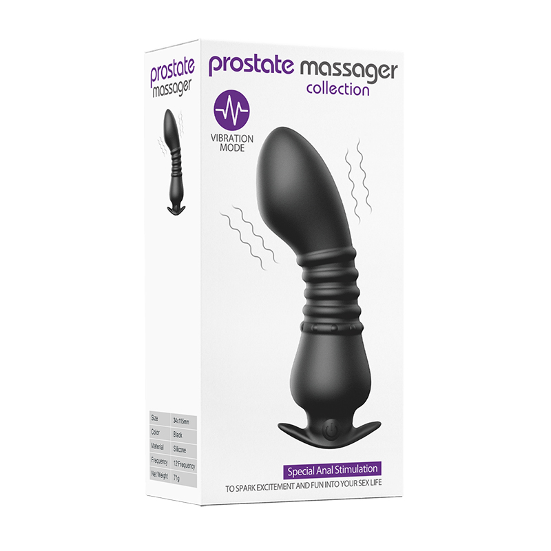 Black Warrior Anal Vibrator - L