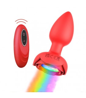 Anal Vibrator with LED Light