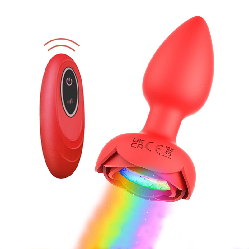 Anal Vibrator with LED Light