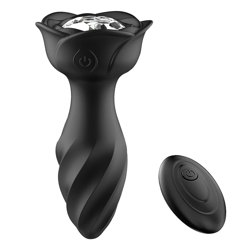 Diamond Rose Anal Vibrator