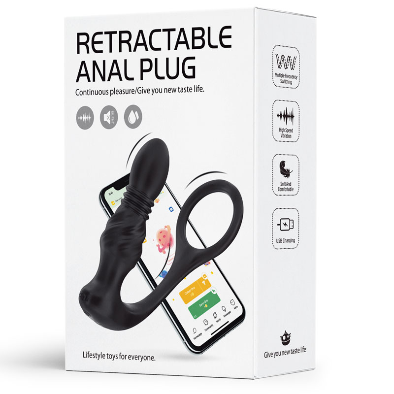 App-control Prostate Massager with Cockring