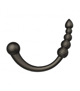 Dual-Headed Vibrating Anal Bead