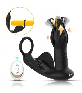 Anal Vibrator With Cockring