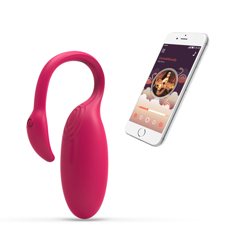 APP Control Egg Vibrator - Flamingo