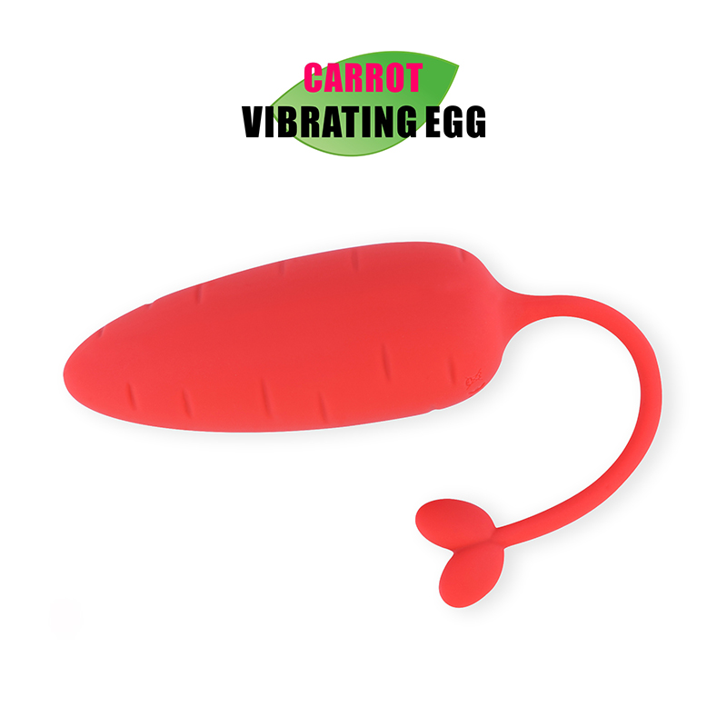 App Control Fruit Vibrator - Carrot