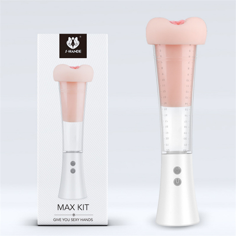 Automatic Penis Pump and Stroker Kit - Max Kit