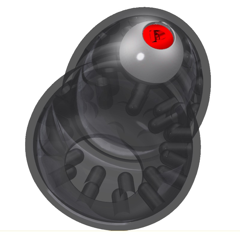 One Vibrator Glans Egg Stroker II