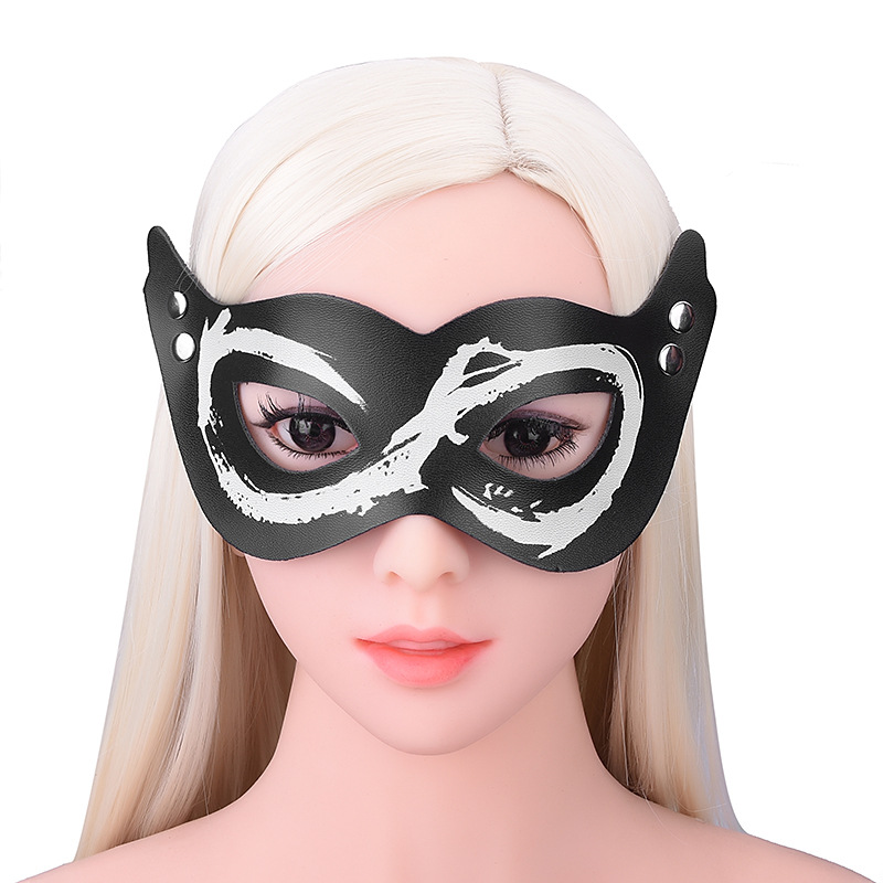 Printing Leather Eye Mask