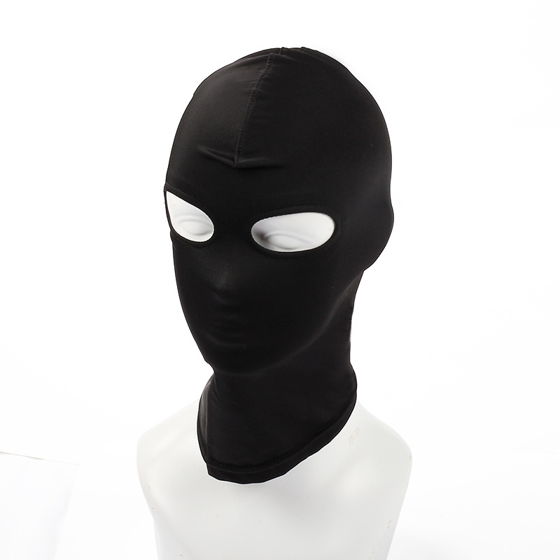 Black Lycra Fabric Hood III