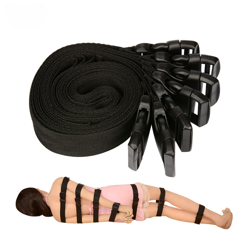 7pcs Nylon Straps Bondage Kit